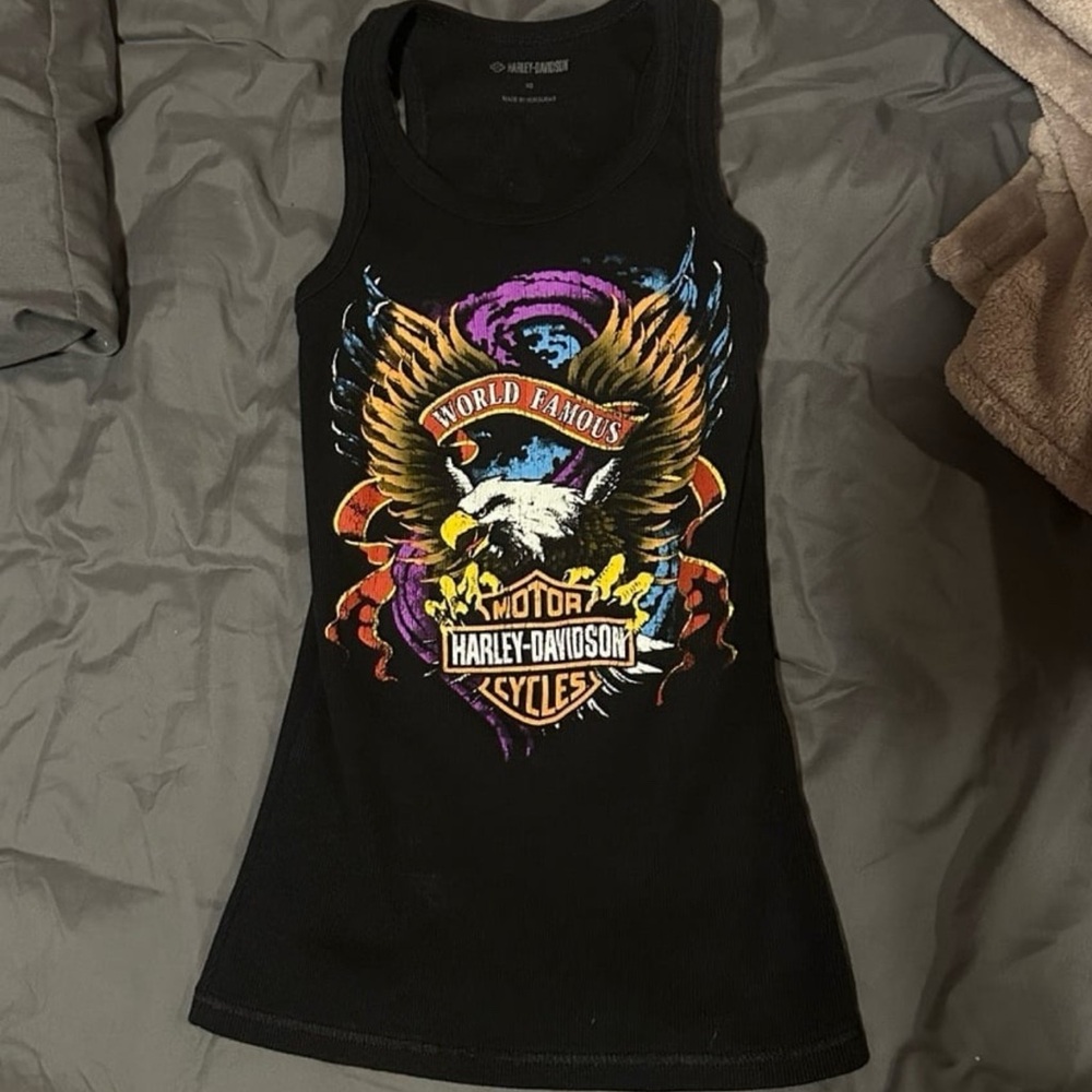 Harley-Davidson Black Tank Top